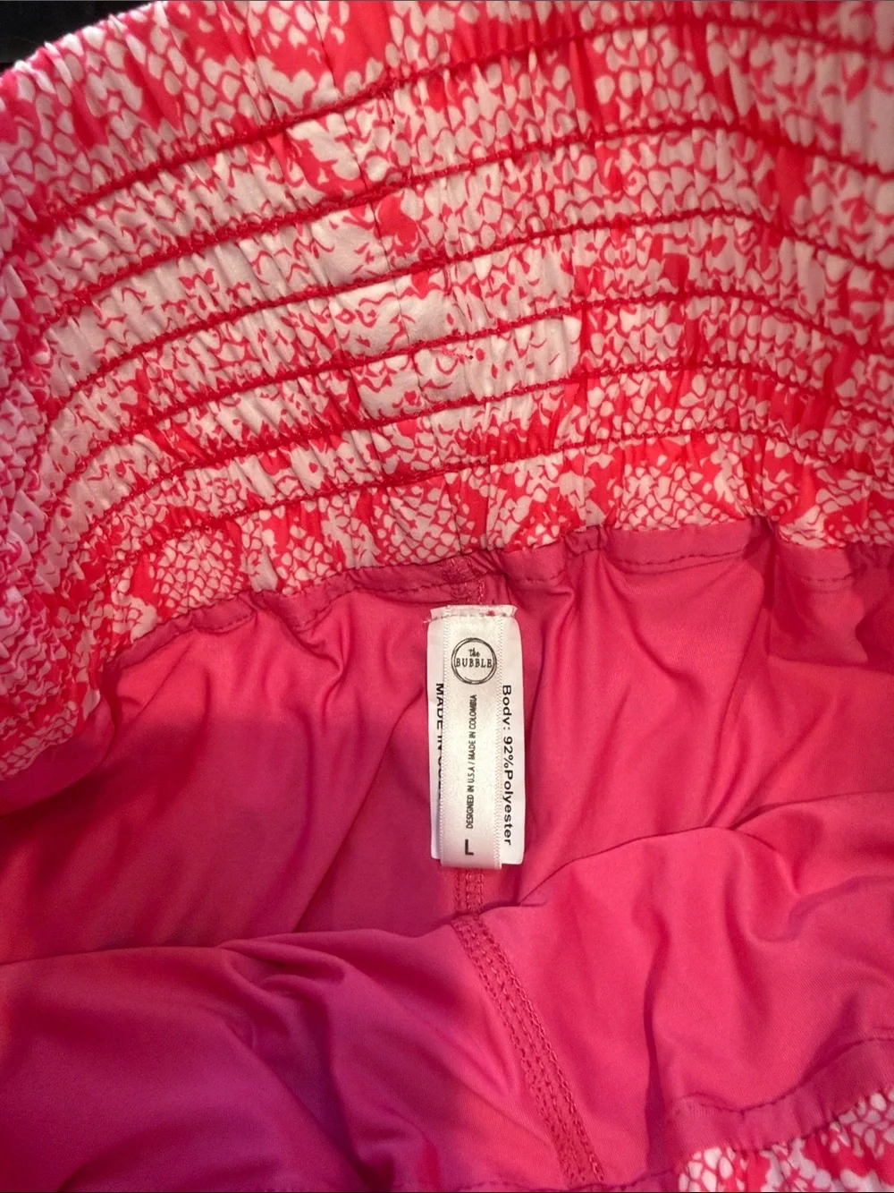 The Bubble Lifestyle Pink Snakeskin Skirt - Picture 5 of 5